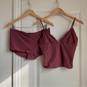 NWT Skims Fits Everybody Picot Cami & Boyshort Set LARGE